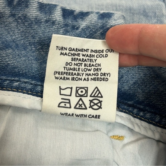 Porter Blue Penny Paperbag Denim Shorts - Picture 13 of 15